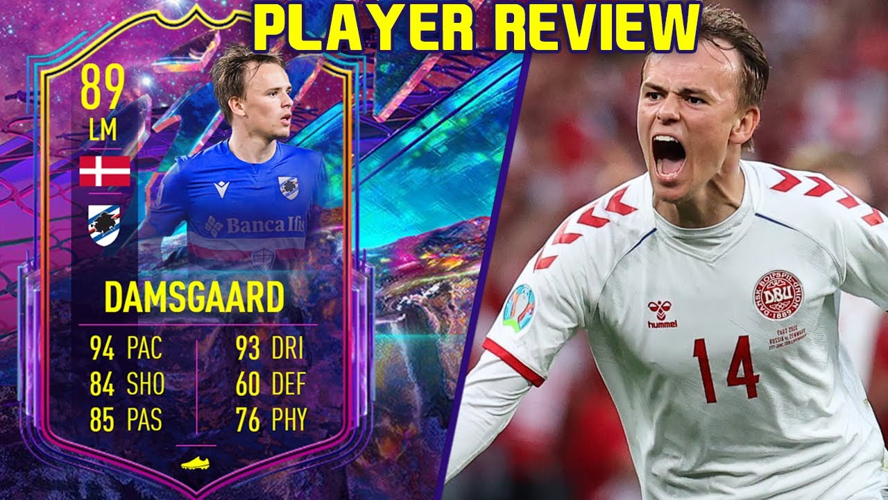 ABSOLUTELY INSANE! 🔥 89 FUTURE STARS DAMSGAARD PLAYER REVIEW! FIFA 22 ULTIMATE TEAM