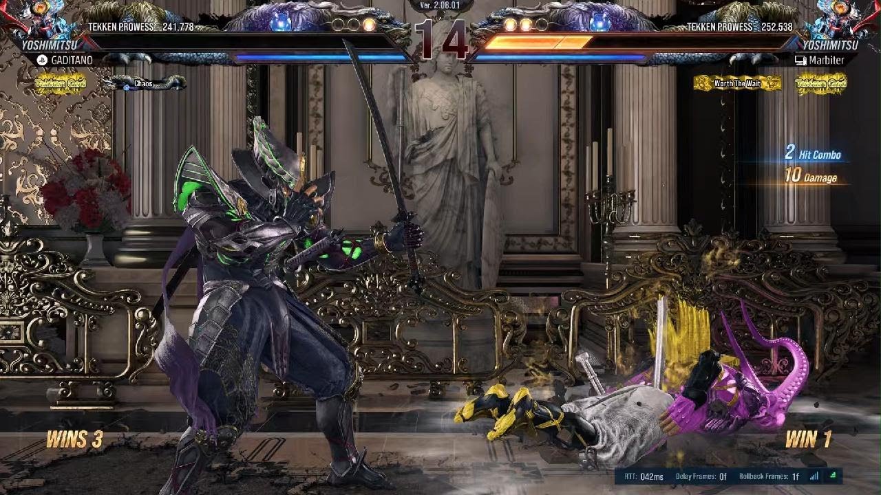 TEKKEN 8 deathmatch Yoshimitsu vs Yoshimitsu (GADITANO vs Marbiter)