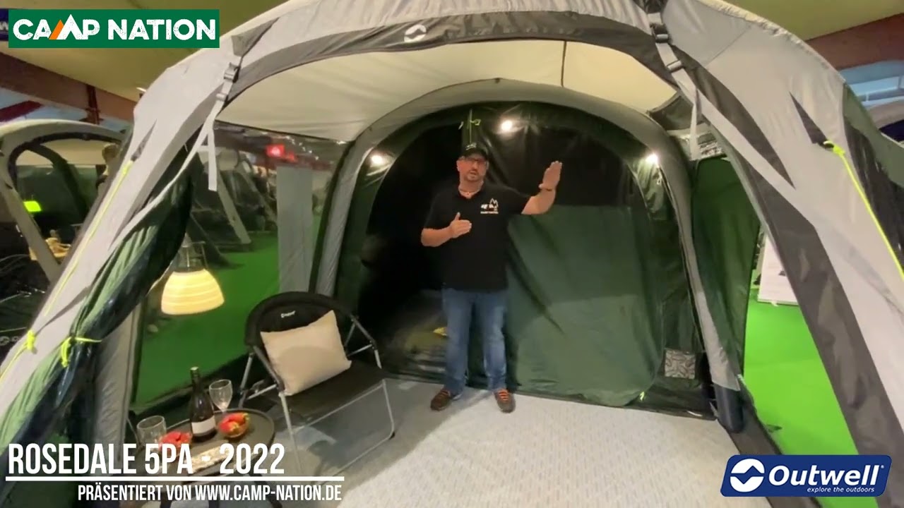 ++ Outwell Rosedale 5PA - Modell 2022 - präsentiert von www.camp-nation.de