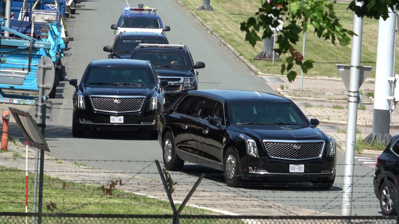 NATO SUMMIT 2025 - US Secret Service vehicles arrive in the Netherlands ahead of Pres. Trump's visit