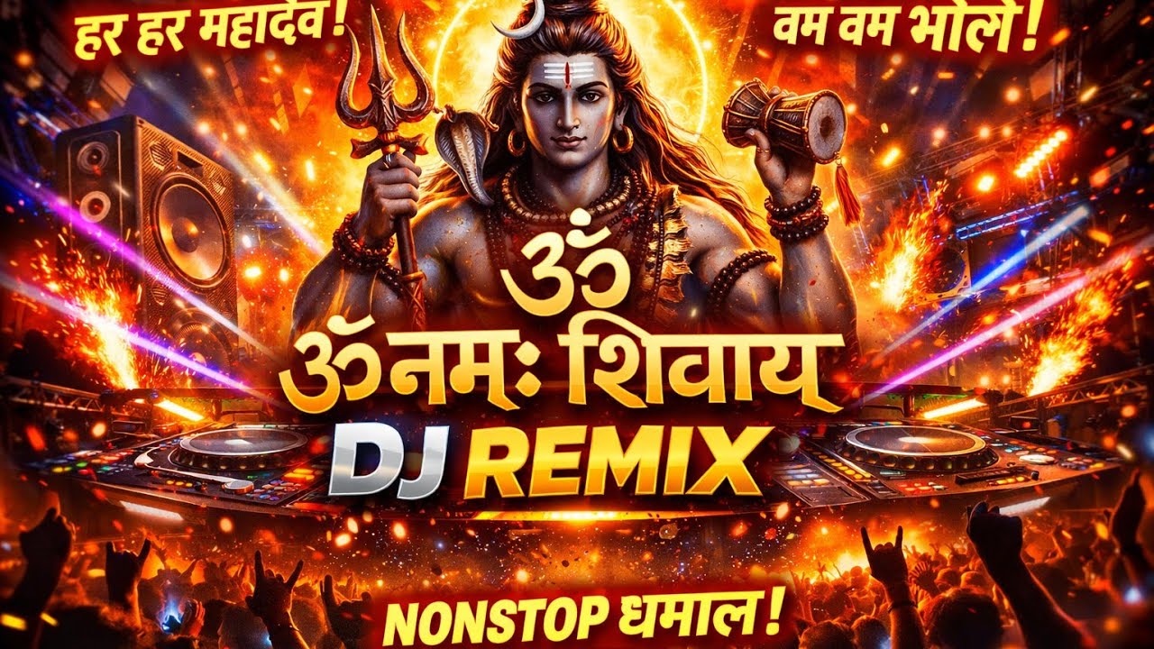 ॐ नमः शिवाय DJ Remix 🔊 | Somwar Special Shiv Bhajan | Nonstop Bhole DJ Song