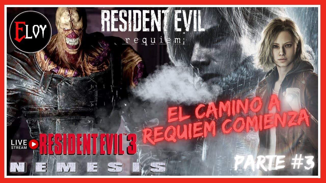 🔴 NEMESIS NOS PERSIGUE 😱 |  RUMBO AL REQUIEM 🔥| RESIDENT EVIL 3 CLÁSICO | PS5 | FINAL!