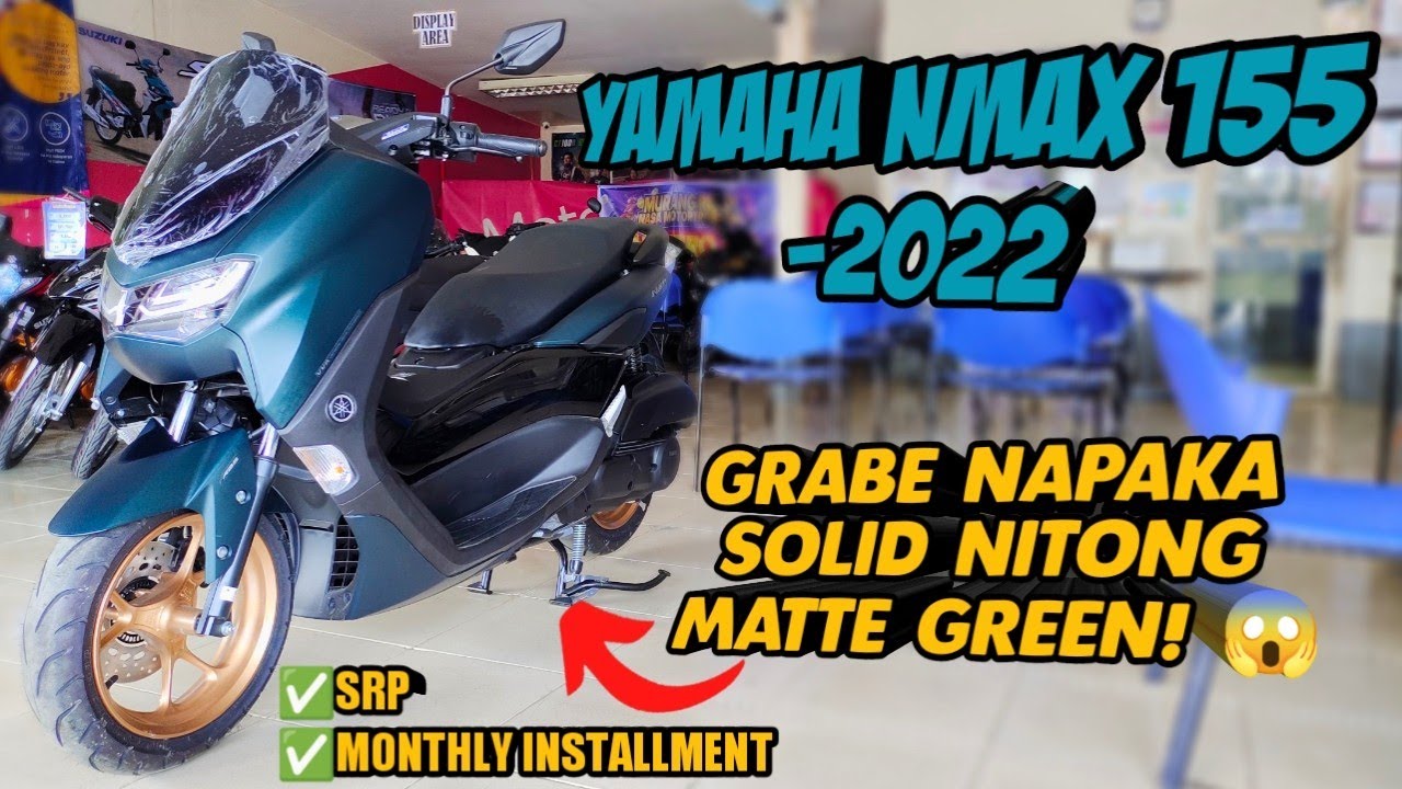 Yamaha Nmax 155 2022 Grabe Napaka Solid Nitong Matte Green! | Specs, Features & Walk-through