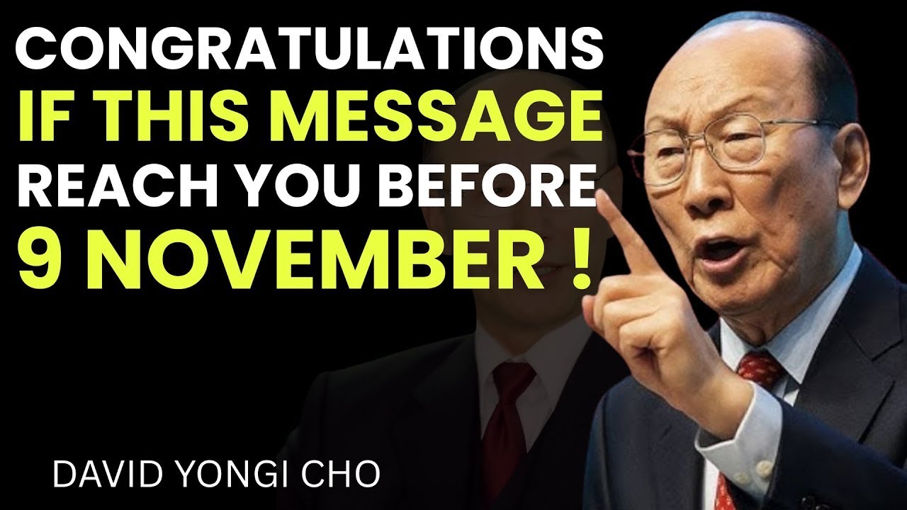 ⚠️ Before November 9 — A Prophetic Warning & Blessing! God Is About to Change Everything