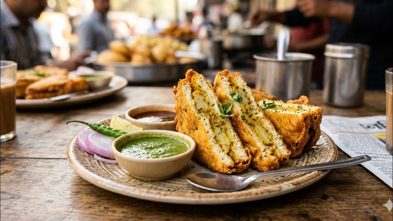 Ghar Par Banaaye Garma-Garam Bread Pakode 🔥3. 5 Minute Mein Tasty Bread Pakode Recipe ⏱️