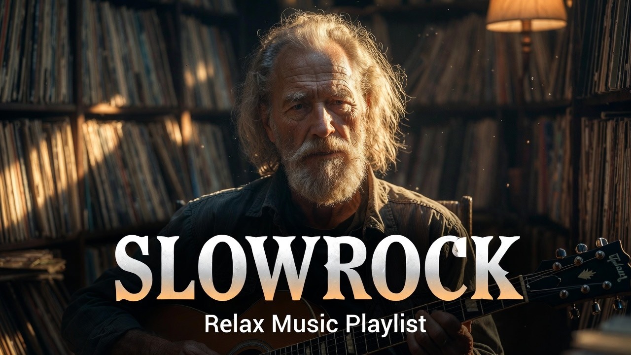 Slow Rock Midnight Songs – Emotional Classic Ballads After Dark 🌙
