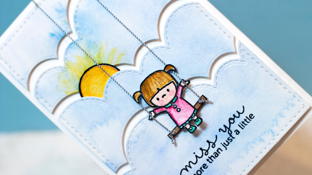 Watercolor and Stamping - Gansai Tambi Watercolors
