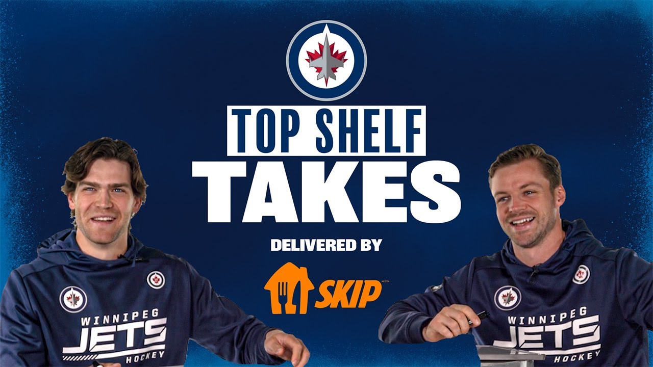 Adam Lowry and Josh Morrissey debate poutine, socks, and pasta sauce