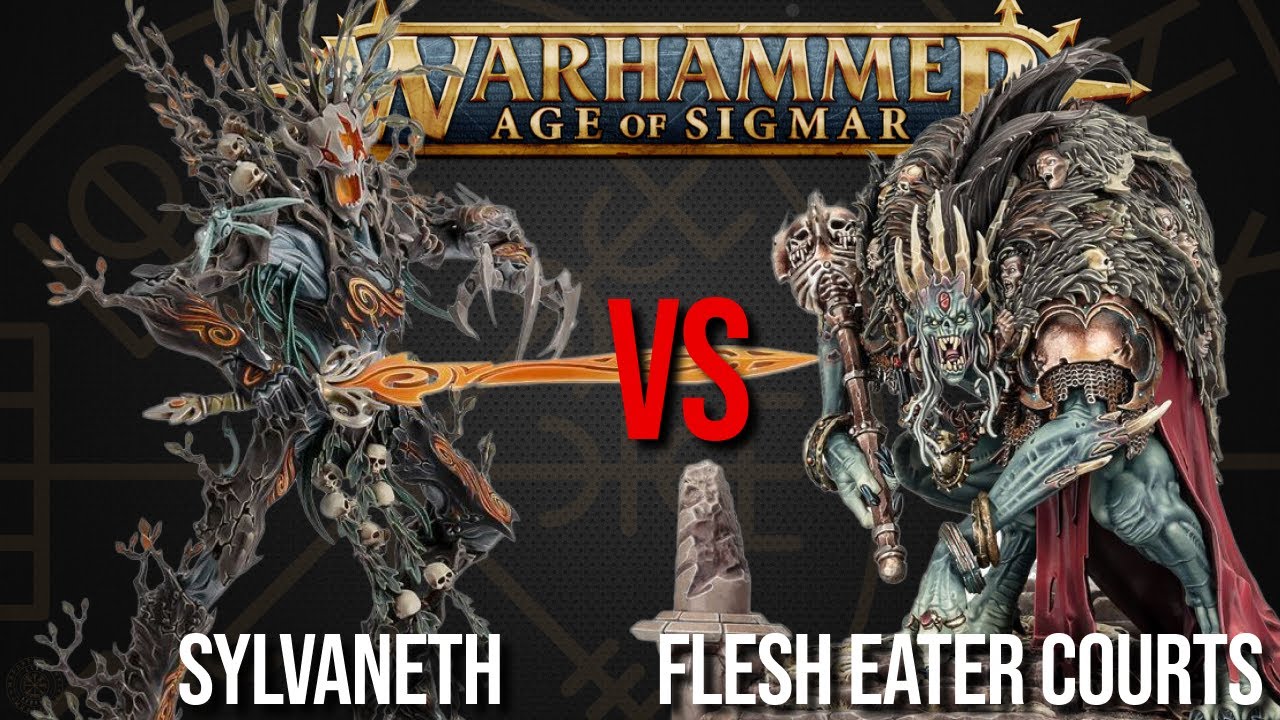 Liam Learns AoS - Sylvaneth Vs Flesh Eater Courts - Age o Sigmar Special with  @Warhipster