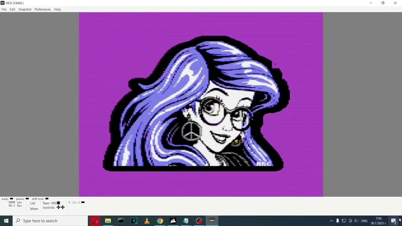 Violet Vibes [Commodore 64] (2023) Abyss Connection [VICE 3.7 Windows]