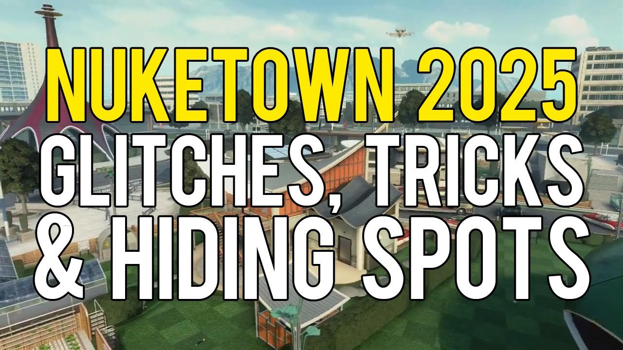 Глитчи, трюки и нычки на карте Nuketown 2025 &mdash; (Часть 1) Black Ops 2