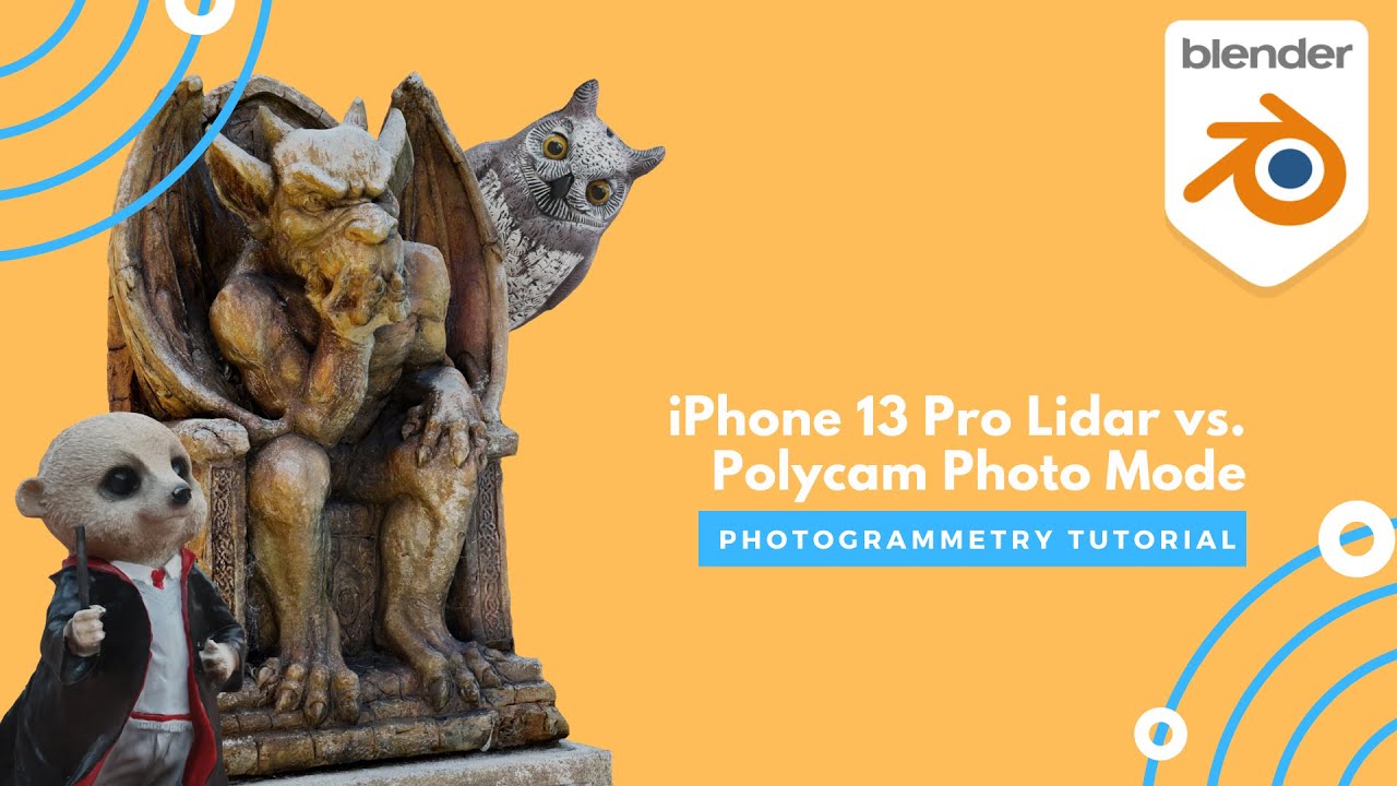 iPhone 13 Pro Lidar vs Polycam Photo Mode - 3D Scanning