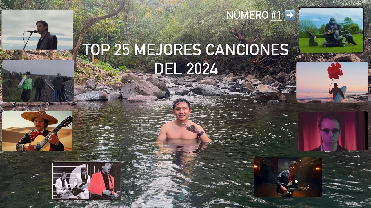 Top 25 mejores canciones 2024 - Indie Rock - Alternativa Top 25 best indie rock songs of 2024