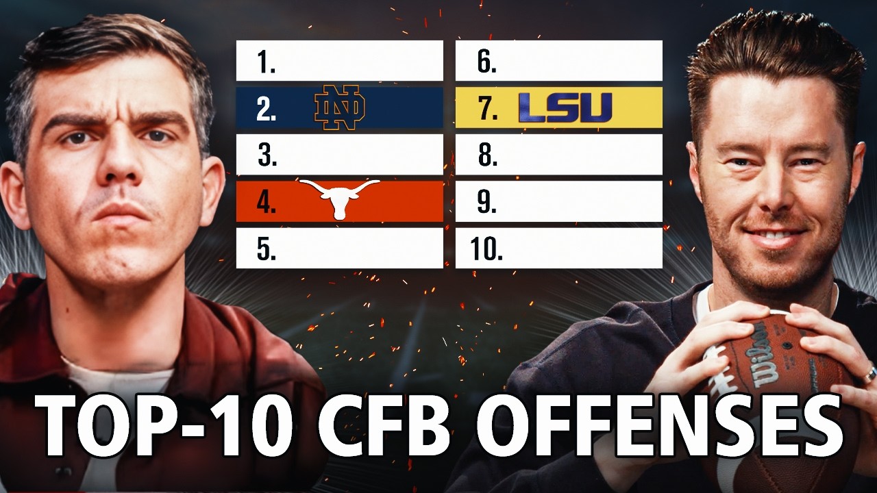 Top-10 College Football Offenses in 2026