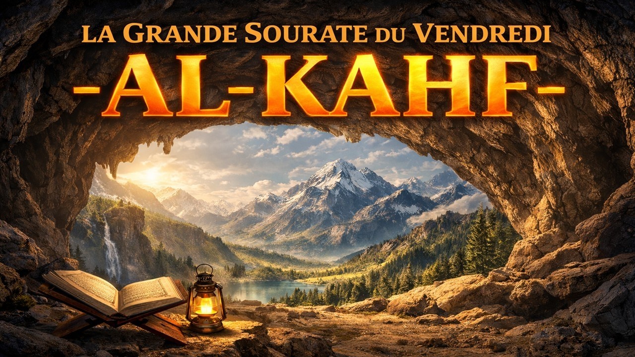 LA GRANDE SOURATE DU VENDREDI - AL-KAHF LA CAVERNE - سورة الكهف كاملة