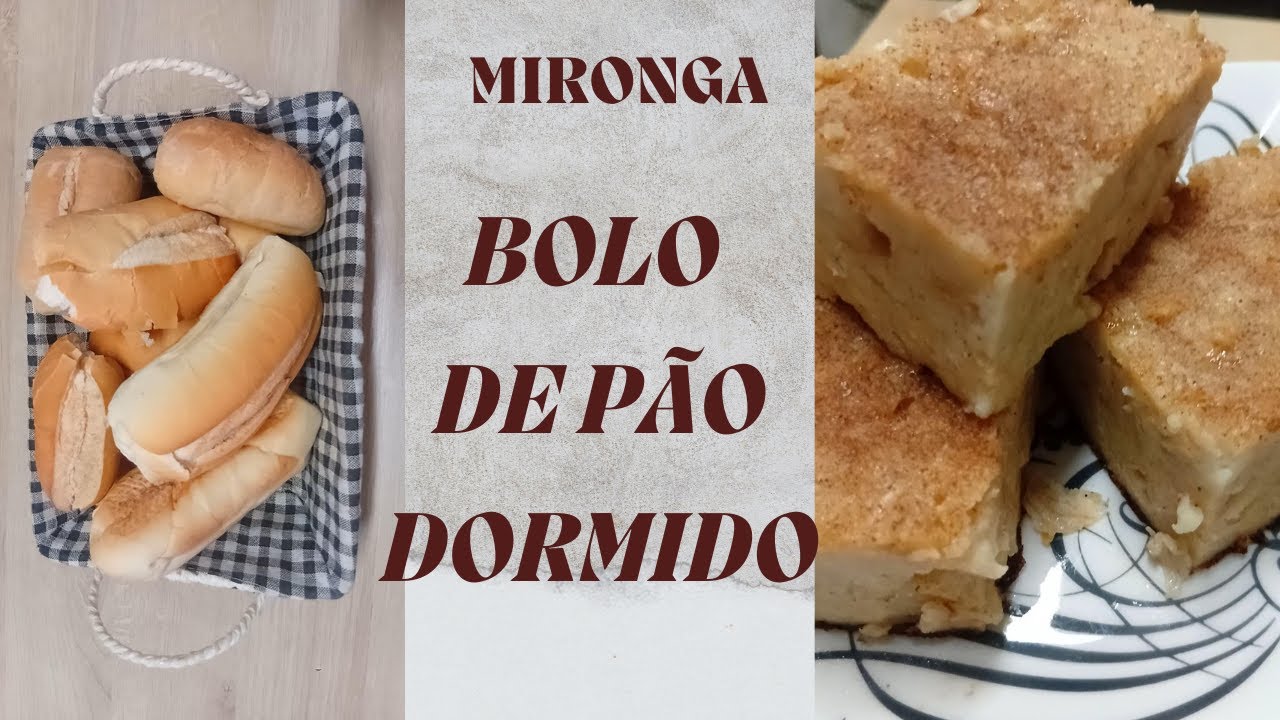 BOLO DE PÃO DORMIDO - MIRONGA