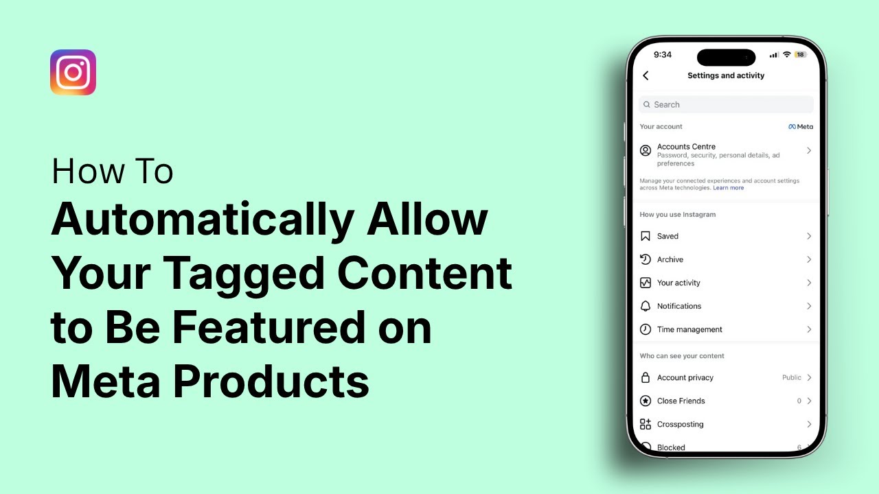 How to Automatically Allow Your Tagged Content to Be Featured on Meta Products