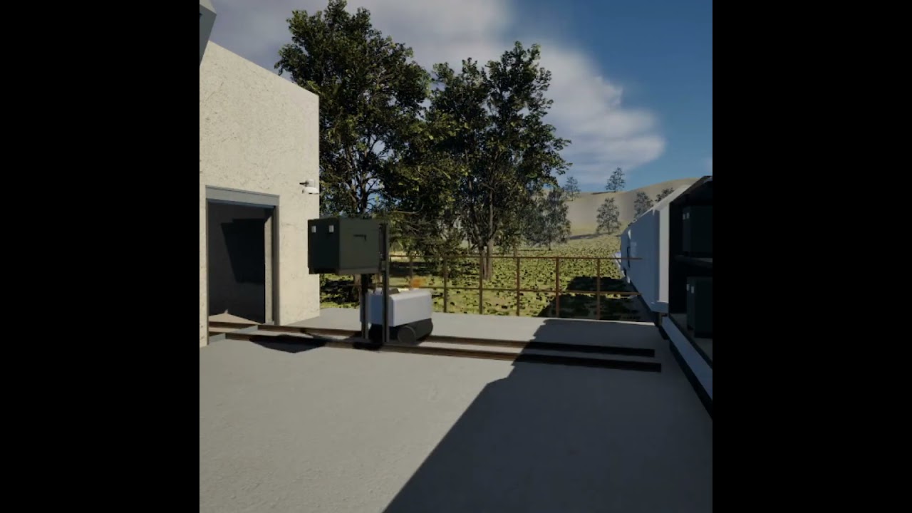 Loading a train in 