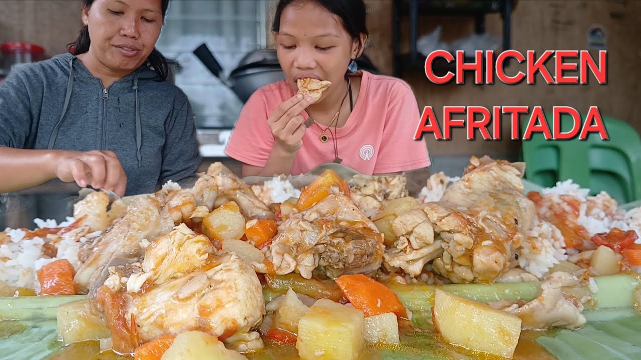 CHICKEN AFRITADA NA WALANG TOMATO SAUCE REQUEST!
