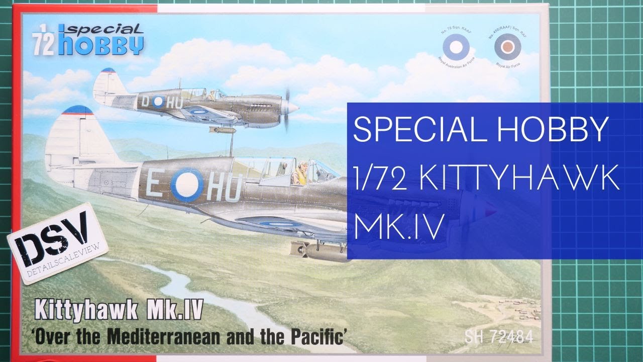 Special Hobby 1/72 Kittyhawk Mk.IV (SH72484) Review