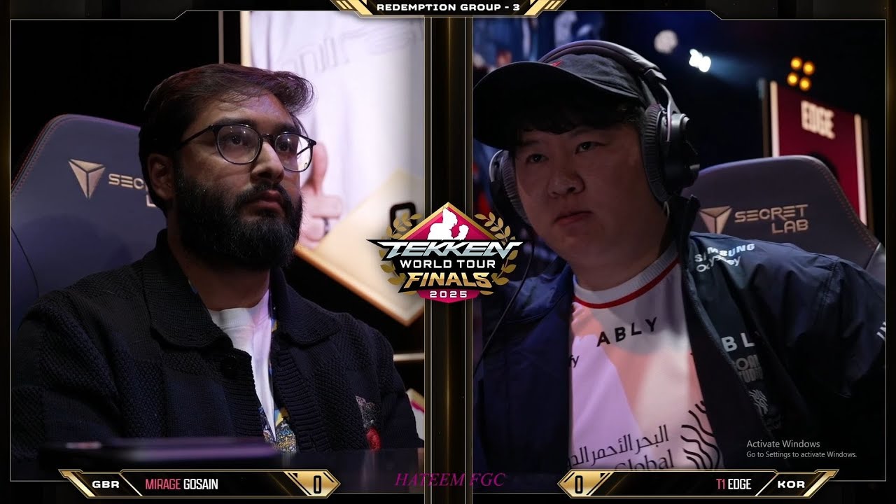 T1 | EDGE 🇰🇷 (Hwoarang) vs MIRAGE | Gosain 🇬🇧 (Law) ➤ TWT GLOBAL FINALS 2025 REDEMPTION - Tekken 8
