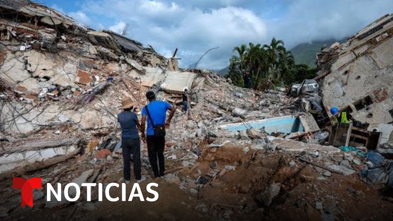 Rescatistas se comunican con sobrevivientes a&uacute;n sepultados en La Guaira | Noticias Telemundo