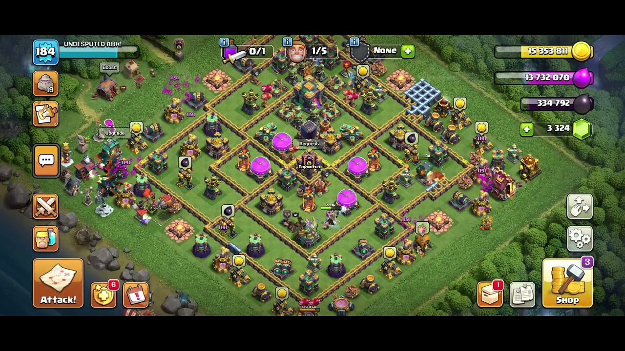 COC TH14 DRAGON ATTACK