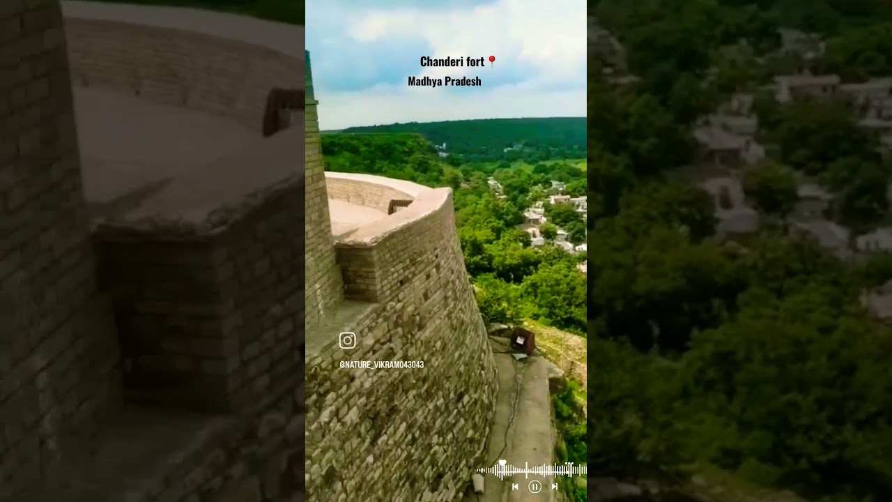 chanderi Fort #chanderi #chanderifort #madhyapradesh #beautifulview #viral #trending #shorts