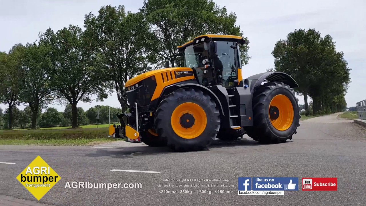 70kmh - 44 mph JCB Fastrac 8330 WATCH it on HIGH SPEED, awsome tractor