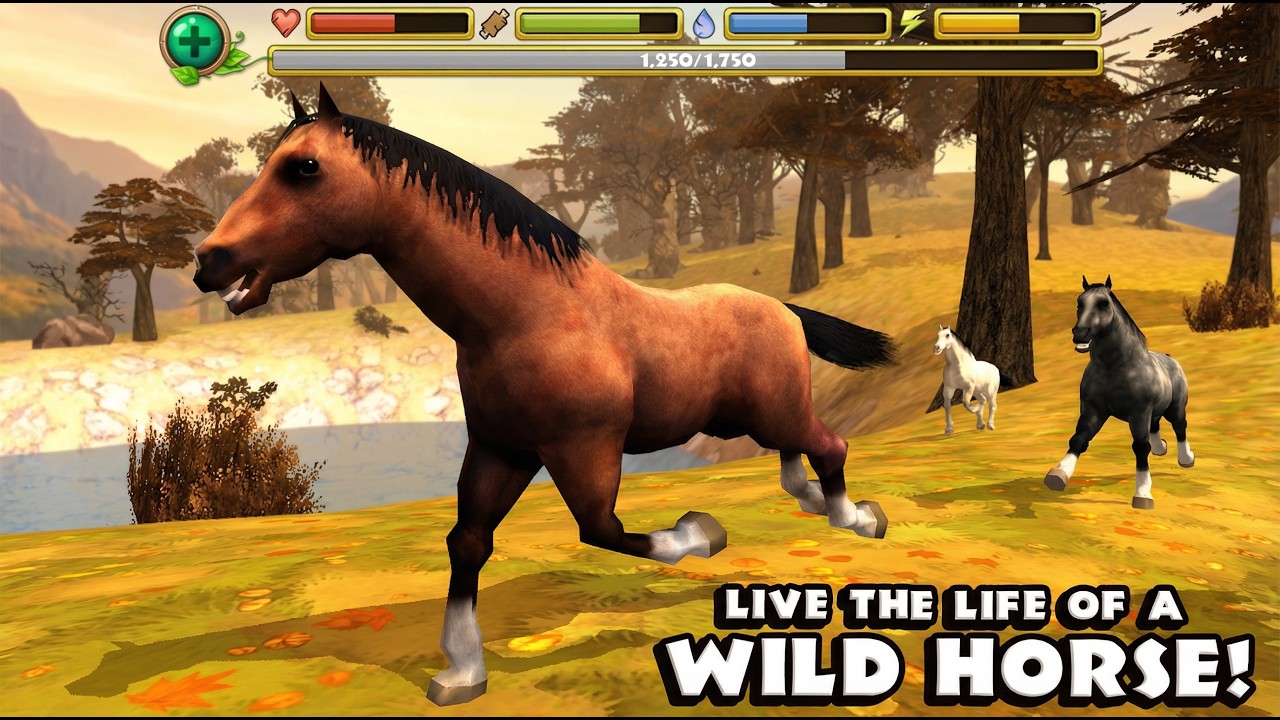 Wild Horse Family Simulator 3D Farm Life