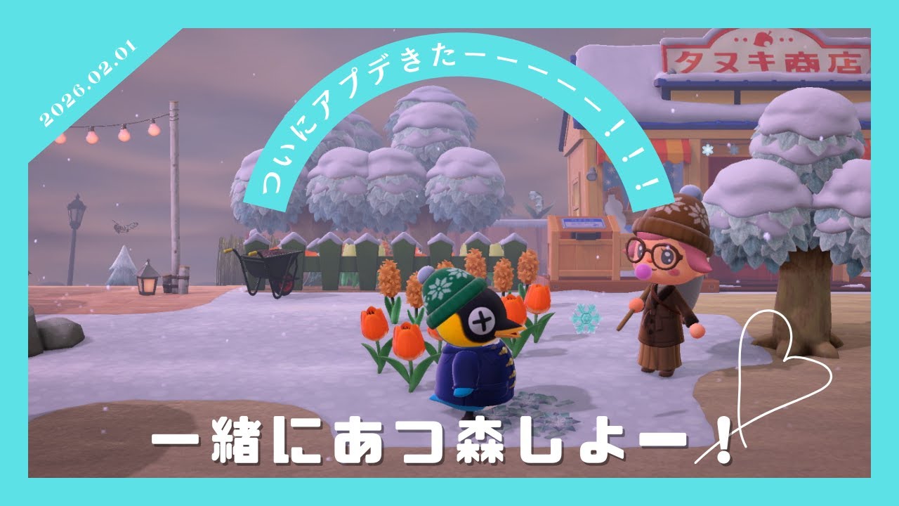 【あつ森】一緒にあつ森しよー！プレゼント配ったり素材集めたり。#あつ森 #あつまれどうぶつの森 #acnh