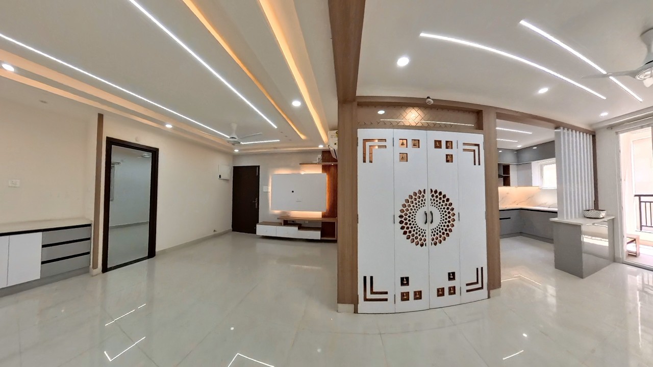 3bhk semi furnished flat for rent in SMR Vinay Iconic #kondapur #realestate