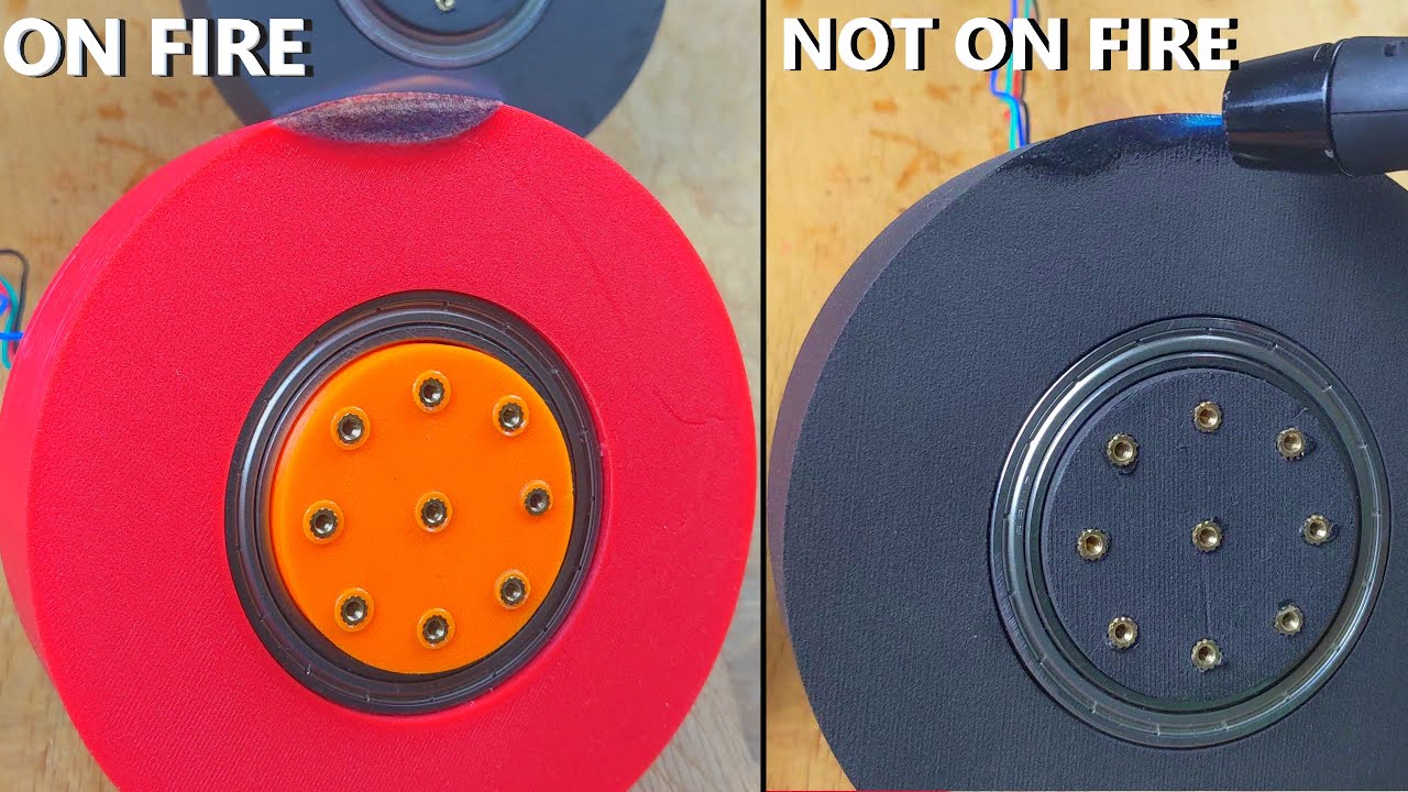 Comparing 3D-printed gears PLA vs. NYLON