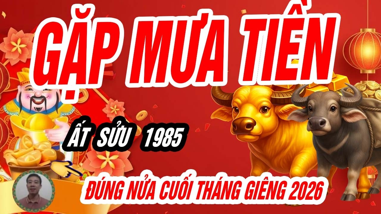 🐃 Ất Sửu 1985 CHẮC BƯỚC đi lên, đúng nửa cuối tháng giêng năm bính ngọ 2026 mở cửa giàu sang!