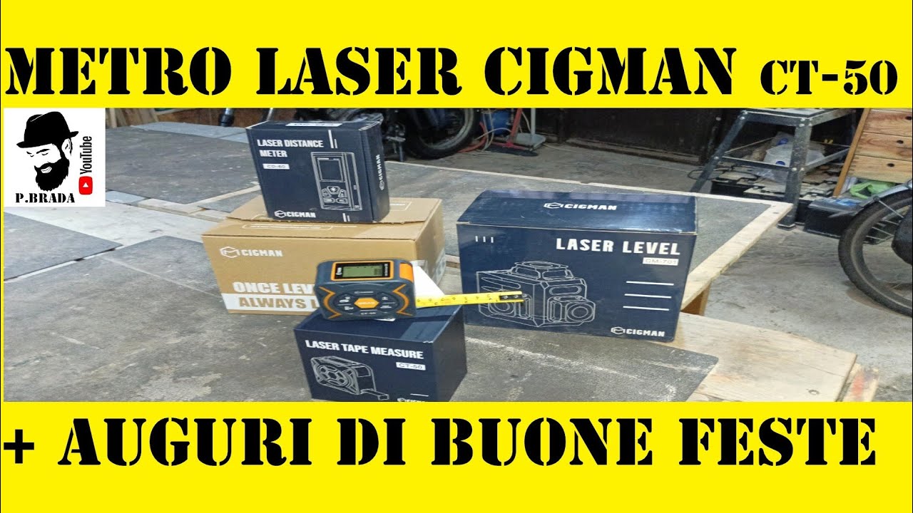 Recensione e Test Metro laser Cigman  ct-50