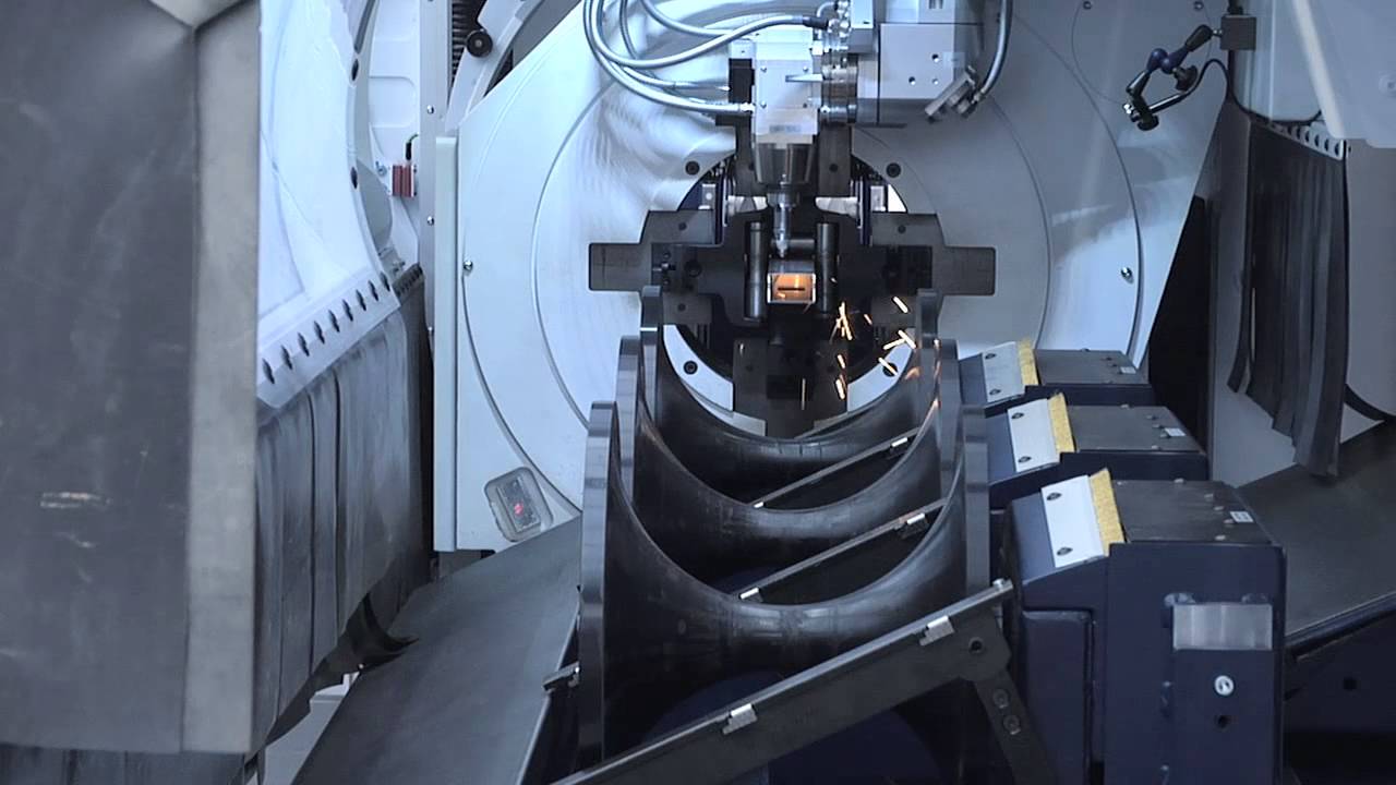 TRUMPF laser tube cutting: TruLaser Tube 7000 - Part-removal versions