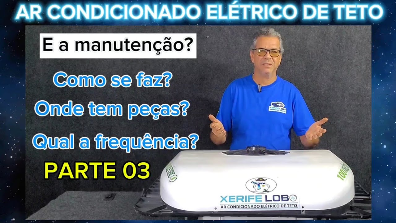 Como fazer a manutenção do ar condicionado elétrico de teto Parte 03