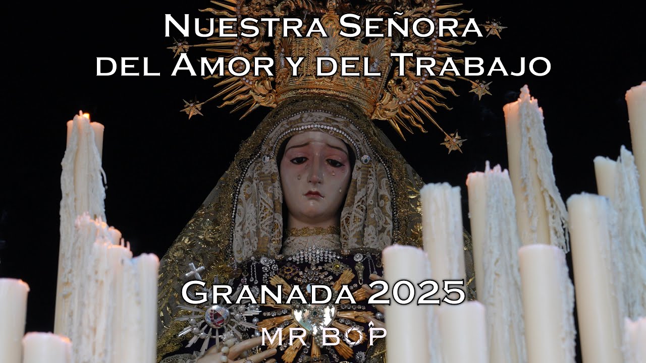 [4K] AMOR Y TRABAJO EN SAN ANTON | GRANADA 2025