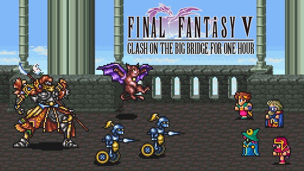 One Hour Game Music: Final Fantasy V - Clash On The Big Bridge | 1 Hour Extended Version
