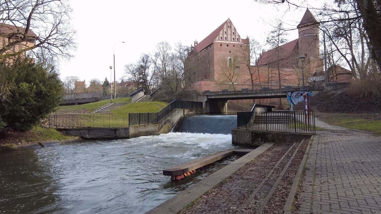 OLSZTYN - os. Grunwaldzkie spacer, most nad Łyną. [ 4K 60fps ,3D audio ]