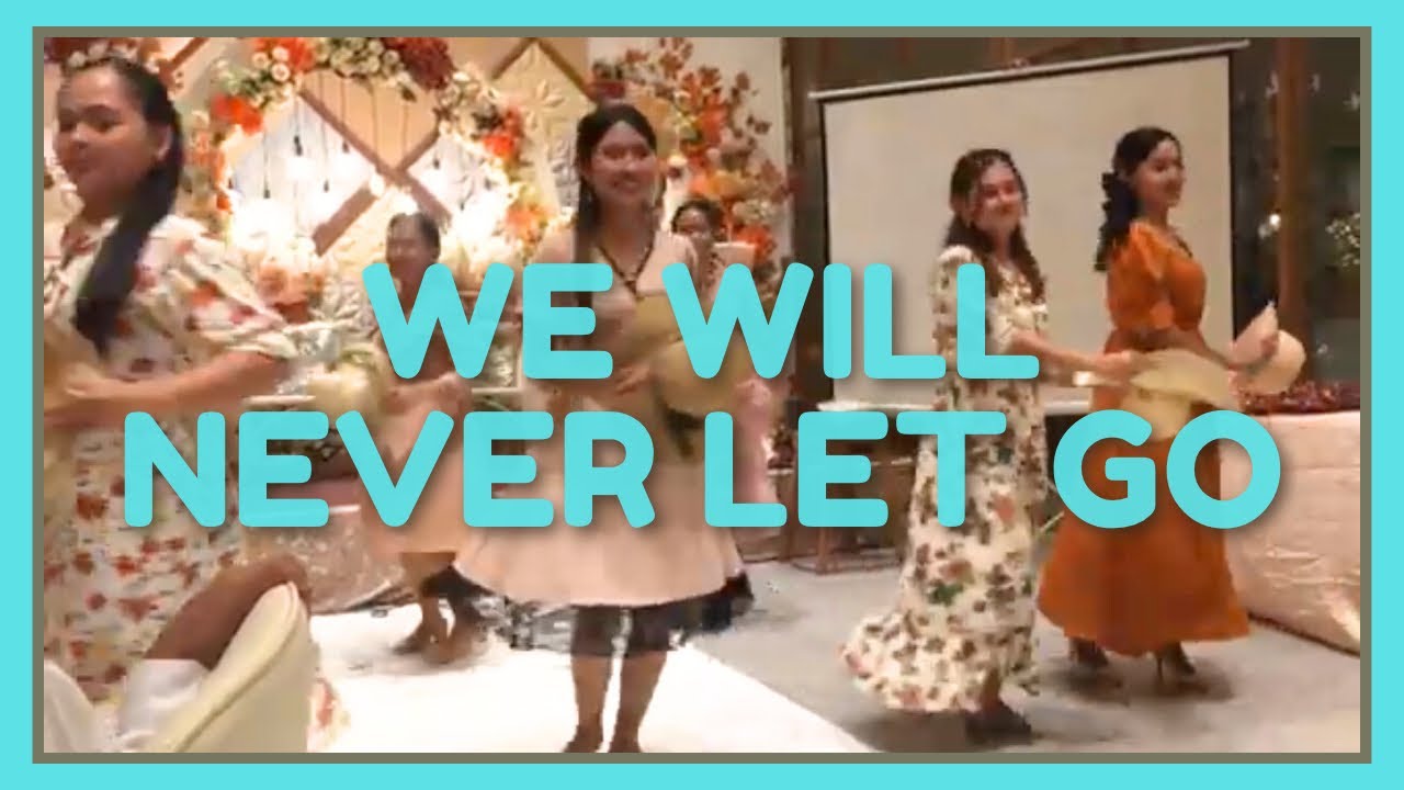 We will never let go