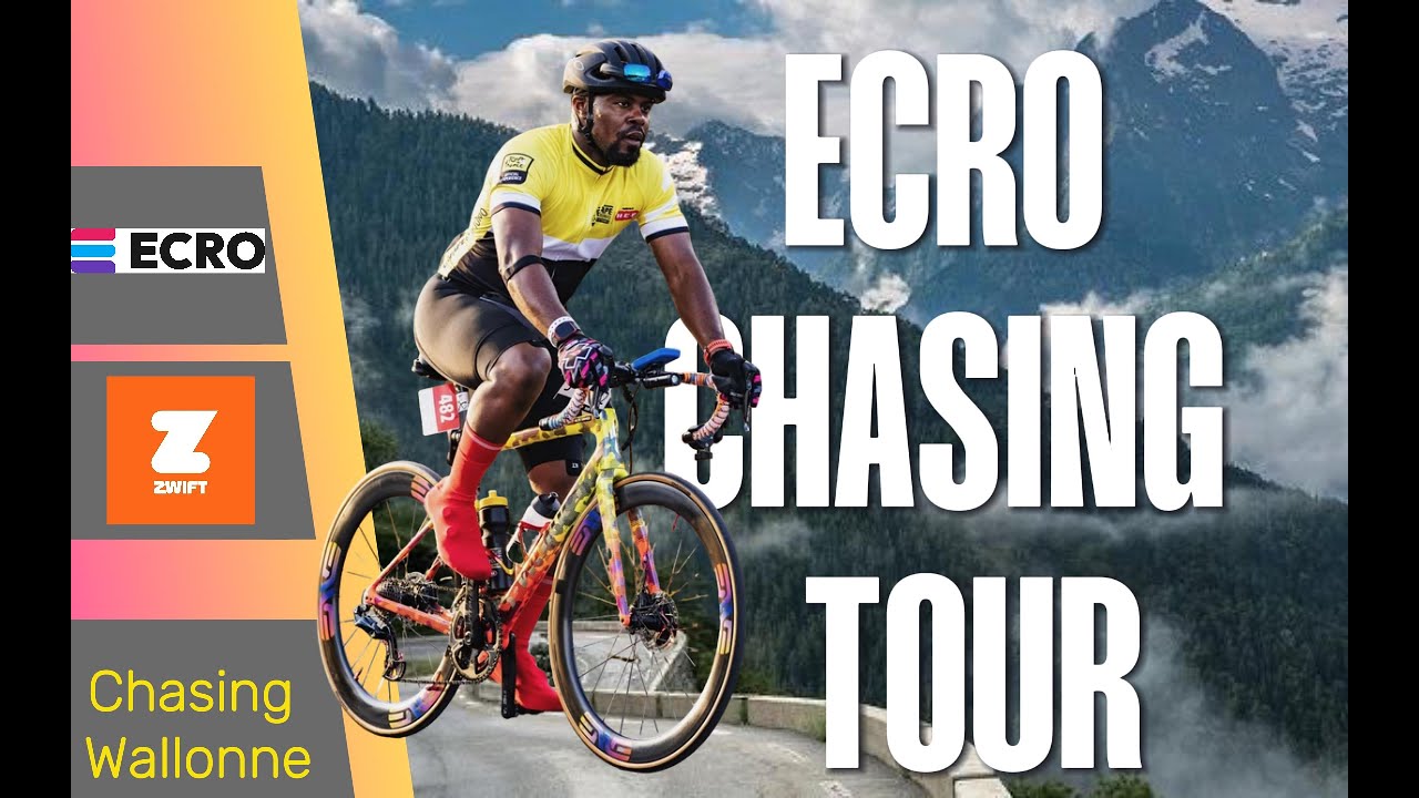 Mass Start Mayhem! Zwift - ECRO Chasing Wallonne Race Recap | Cat D Rider Gritting for Gains