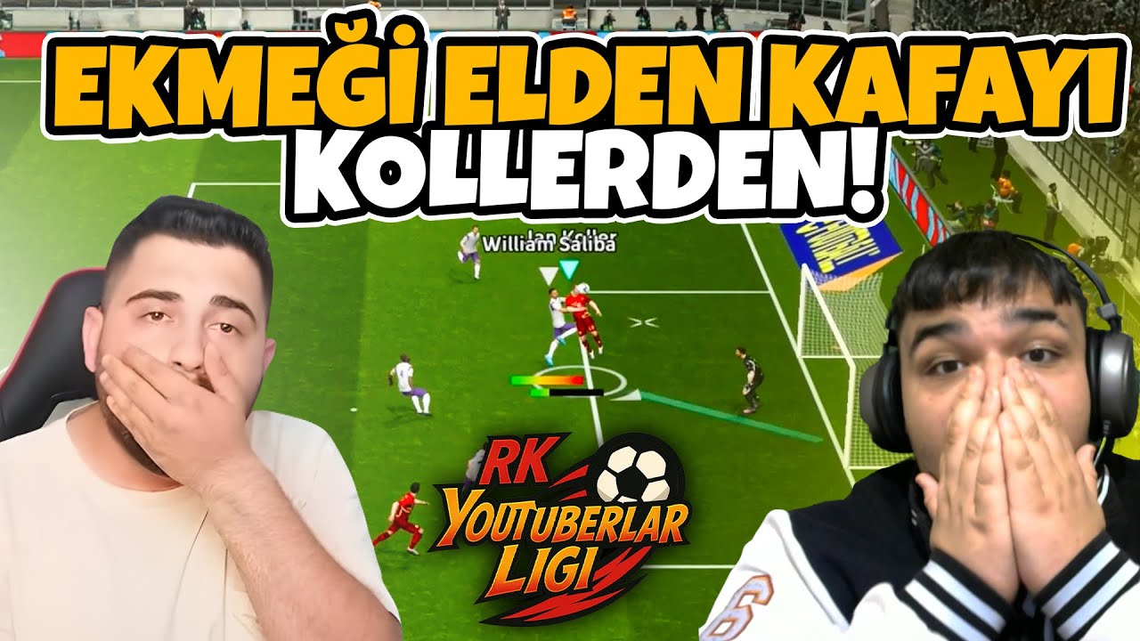ORTA + KAFA + KOLLER = GOL! İNANILMAZ MAÇ! RK YOUTUBERLAR LİGİ 2.HAFTA MAÇI! w/@ardamufreze