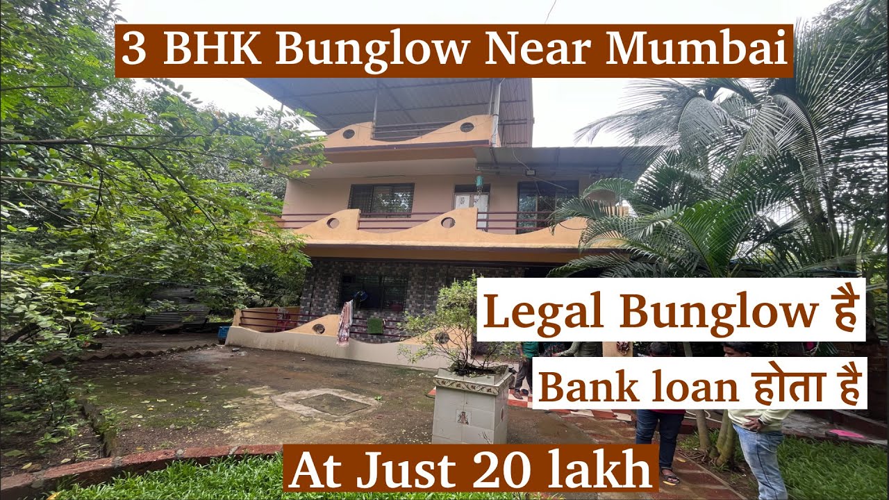 3BHK Bungalow in Kasara for Just ₹20 Lakh