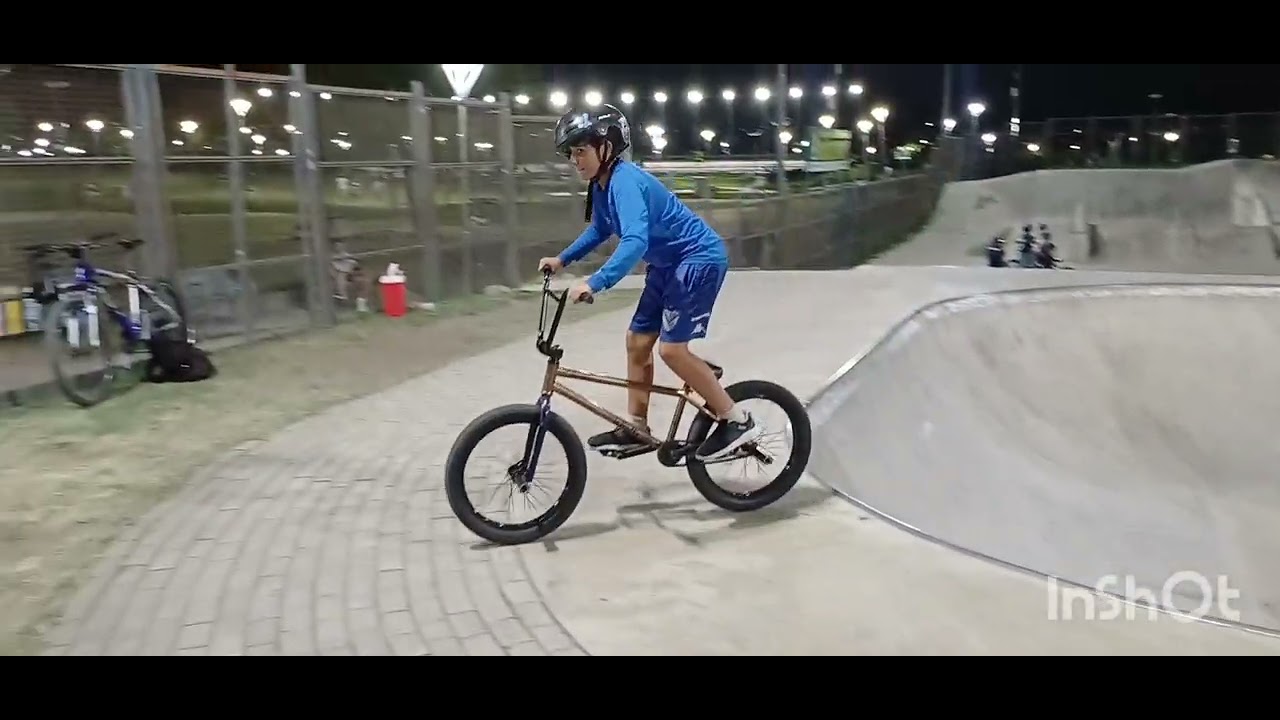 Los peques re manija por que empiece la escuelita de bmx En patospark...