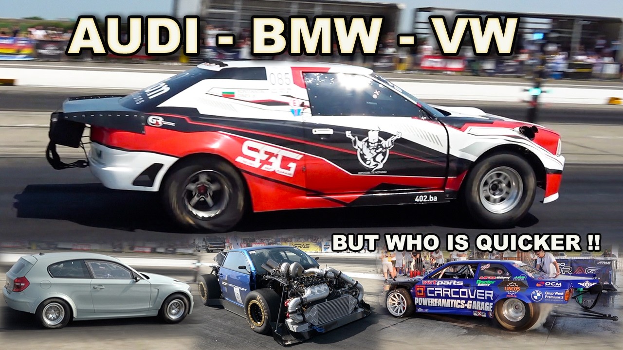 MY 5 QUICKEST AUDI's, BMW's & VW's AT RODRAG RACING IN ROMANIA in 2024/25