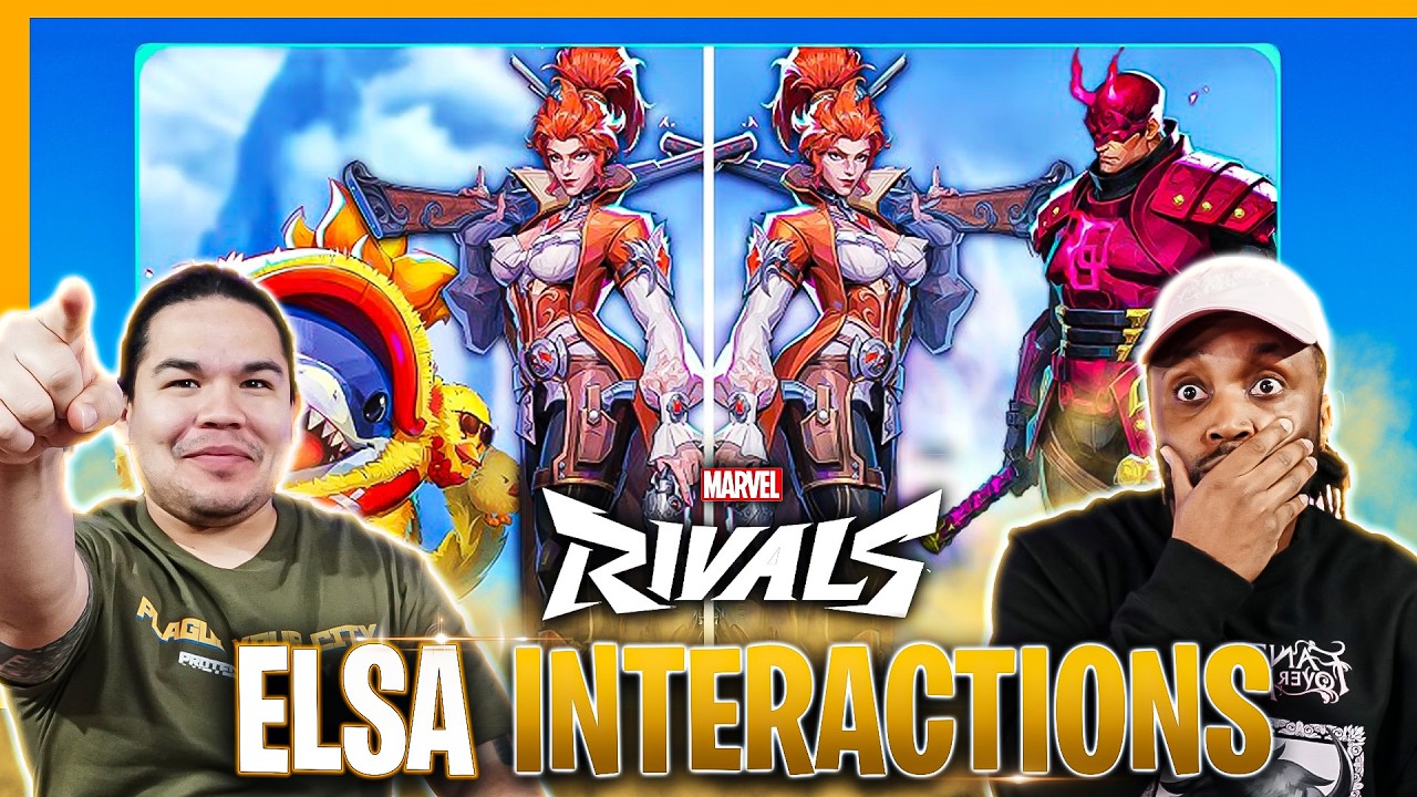 All ELSA BLOODSTONE & Museum of Contemplation || Interactions & Hero Eliminations || Reaction
