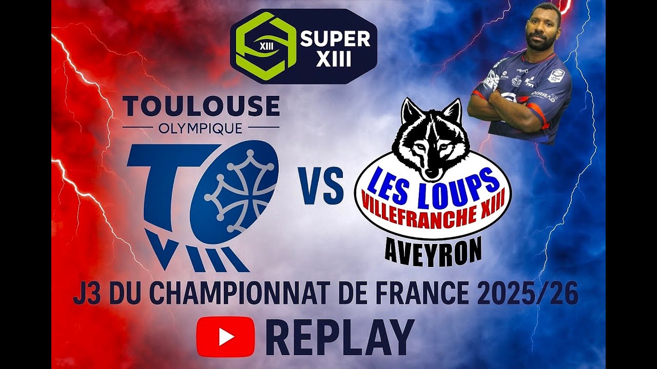 Championnat de France de Super XIII J3 saison 2025/2026