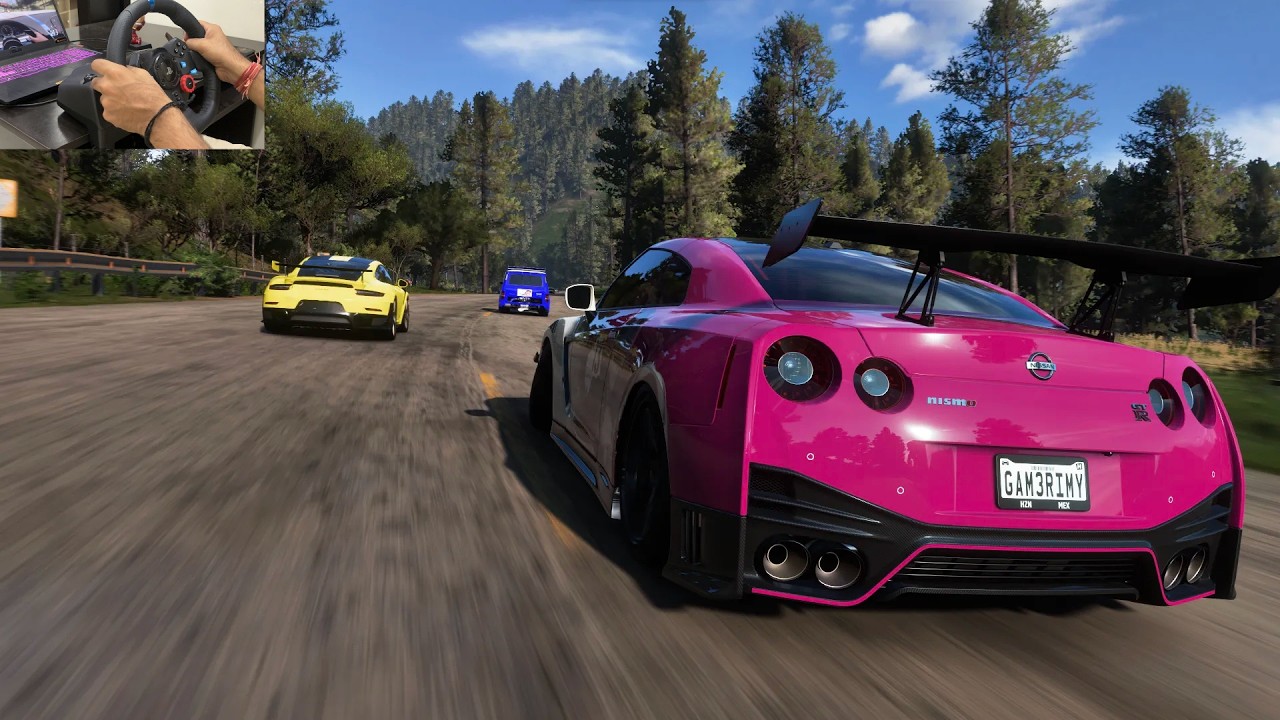 Nissan GTR R35 Nismo VS Supercars - Forza Horizon 5 | Logitech G29 Steering Wheel