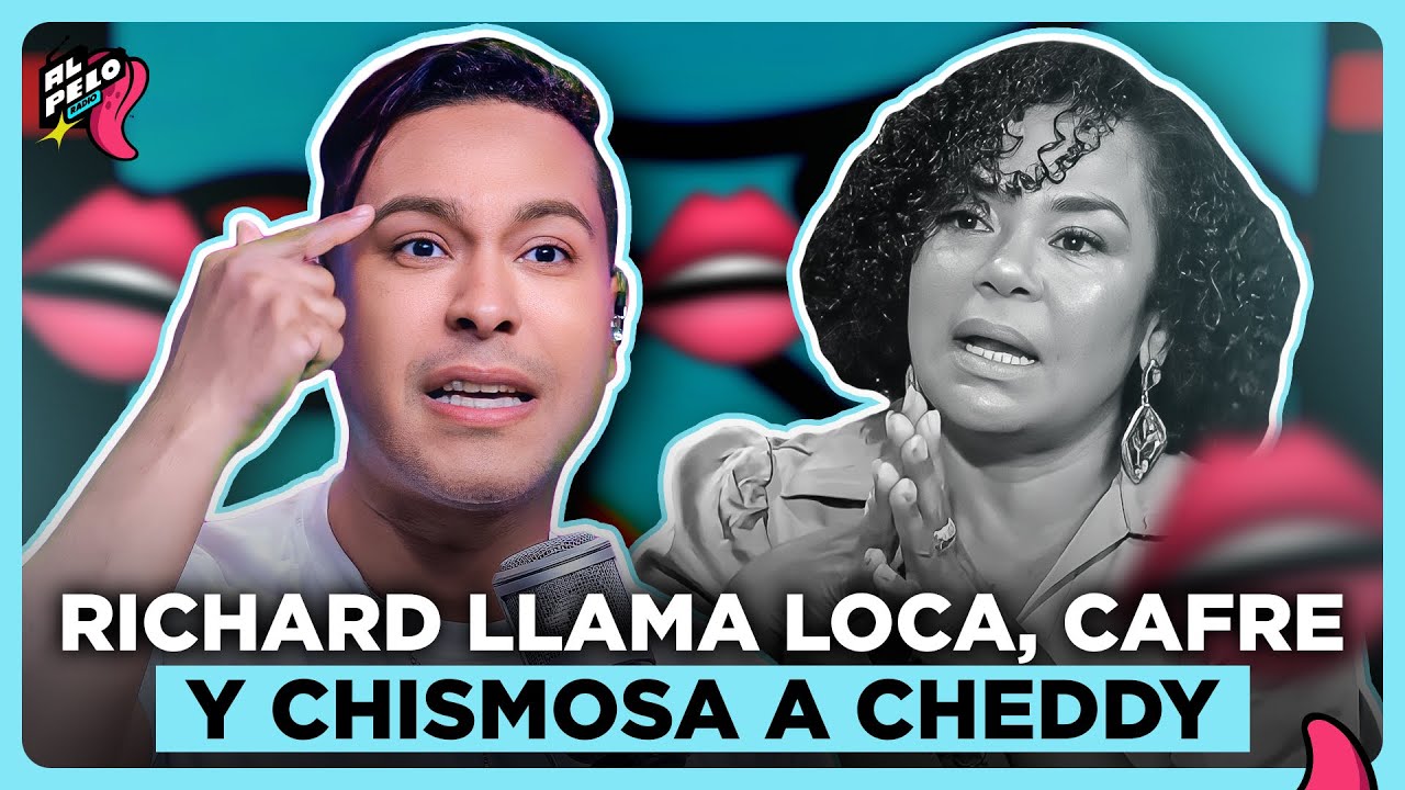 RICHARD SE DESCONTROLA PIDE A CHEDDY QUE LO SUELTE EN BANDA “LA LLAMA LOCA Y CAFRE”